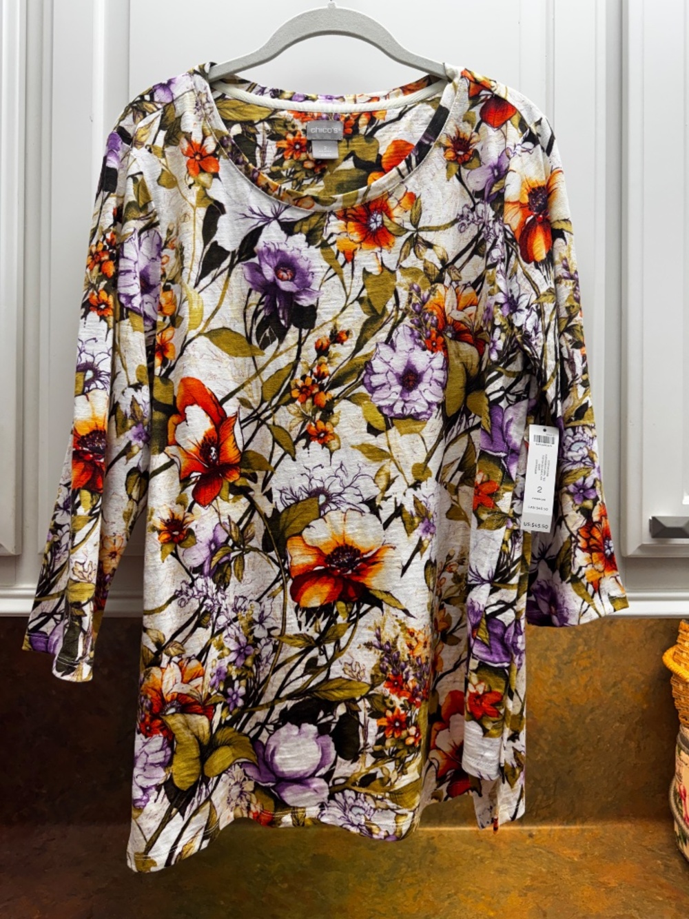 Chico's Quarter Sleeve Tunic